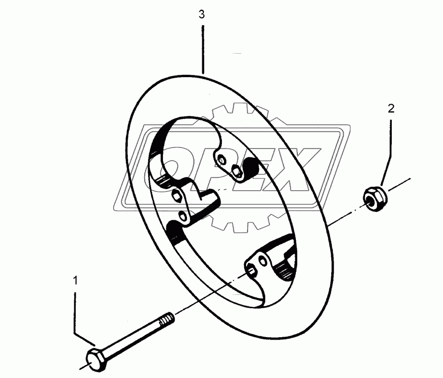 Packer wheel 700-45°-A