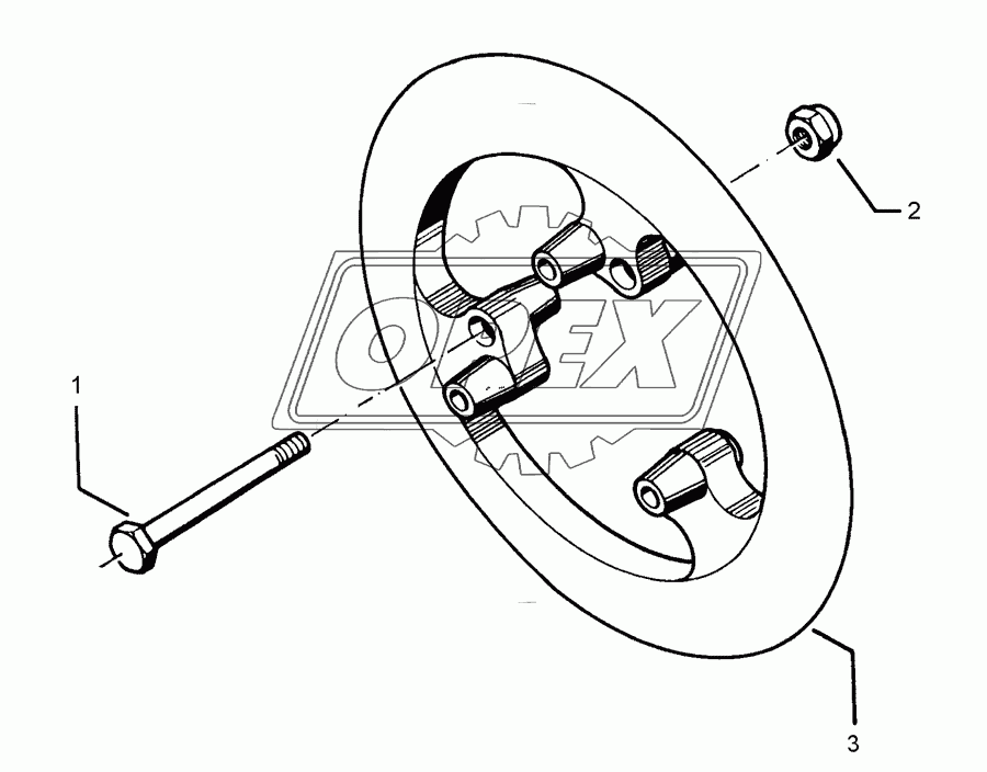 Packer wheel 700-30°-MI