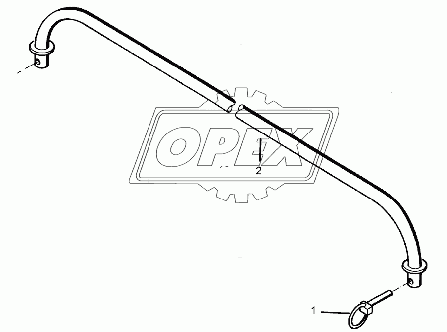 Connecting rod 80+110 WDP/70