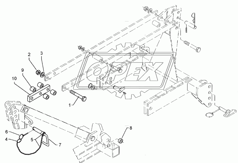 Parts for front headstock	Smaragd 9 K