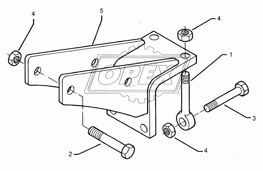 Wheel bracket 70x30 Smaragd 9