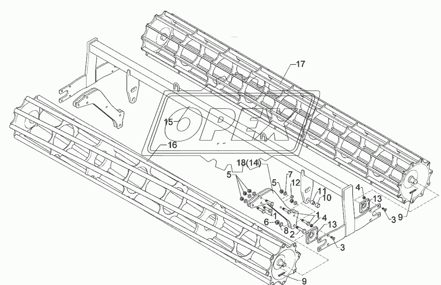 Double roller D400-300 LI SM9K 1