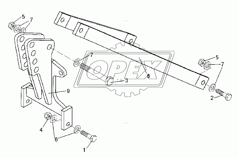 Headstock KAT2+3 Smaragd 9 K