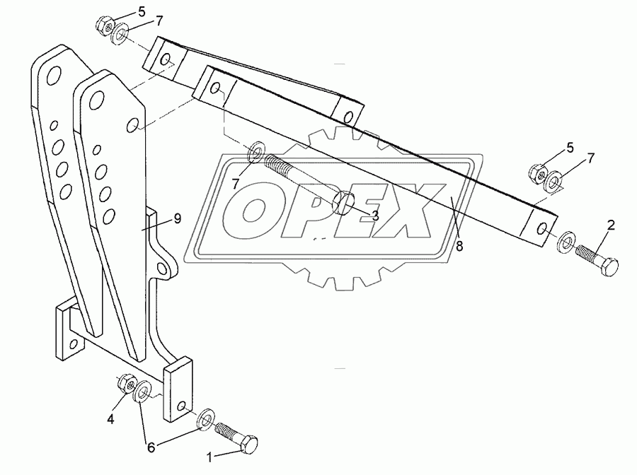 Headstock K700+KAT3 Smaragd 9 K