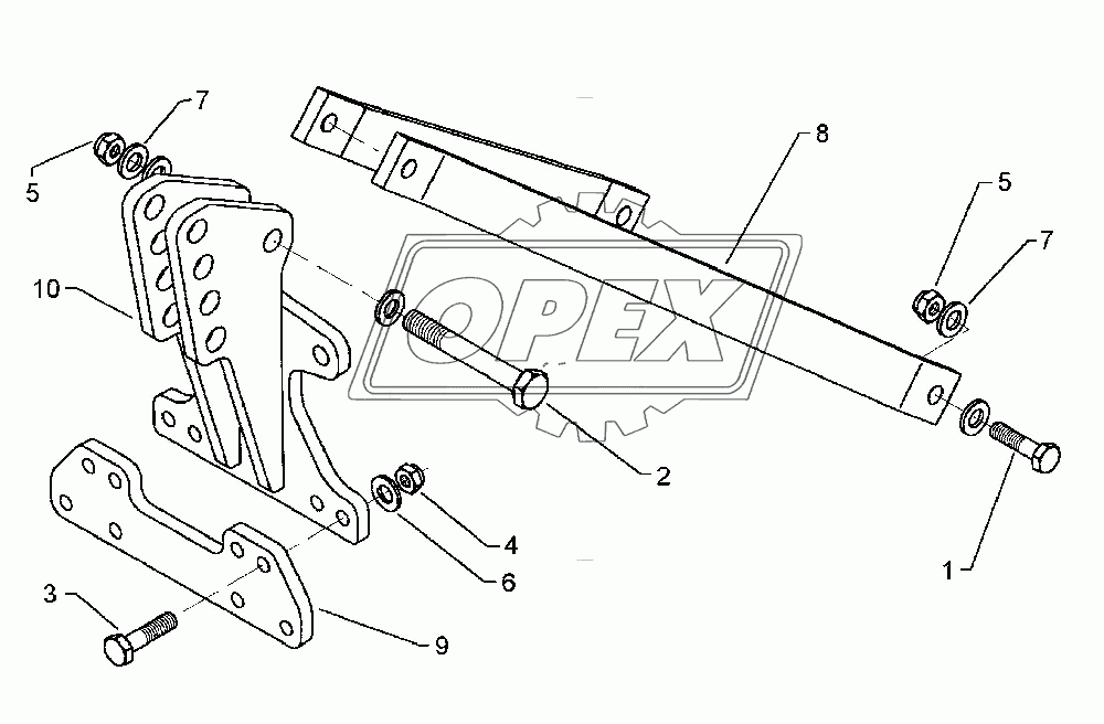 Headstock A KAT2+3 Smaragd 9K