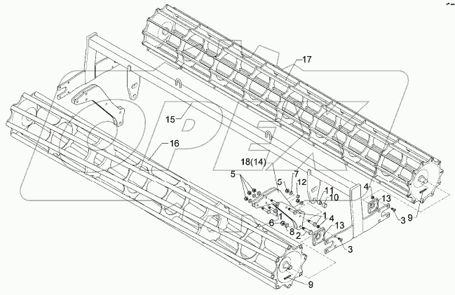 Double roller D400-200 RE AC9