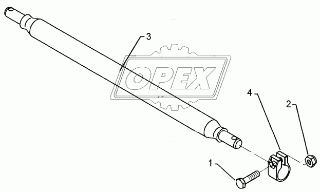 Lower link connection ED68/55 L2 Z2