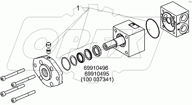  57510820 Hydraulic motor