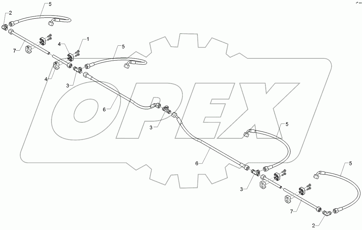  67510809 HY assembly seeding bar