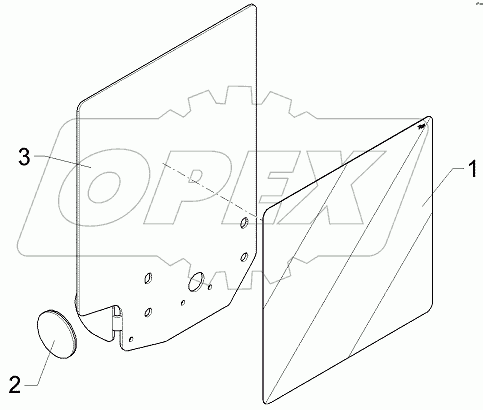  57010014 Warning board