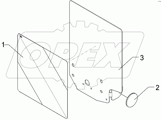  57010015 Warning board