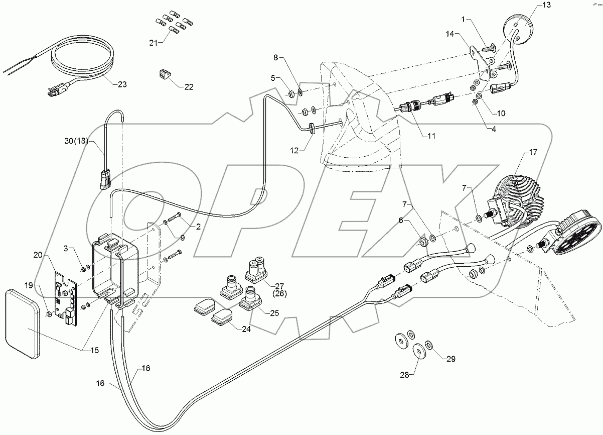  67310205 Work lighting