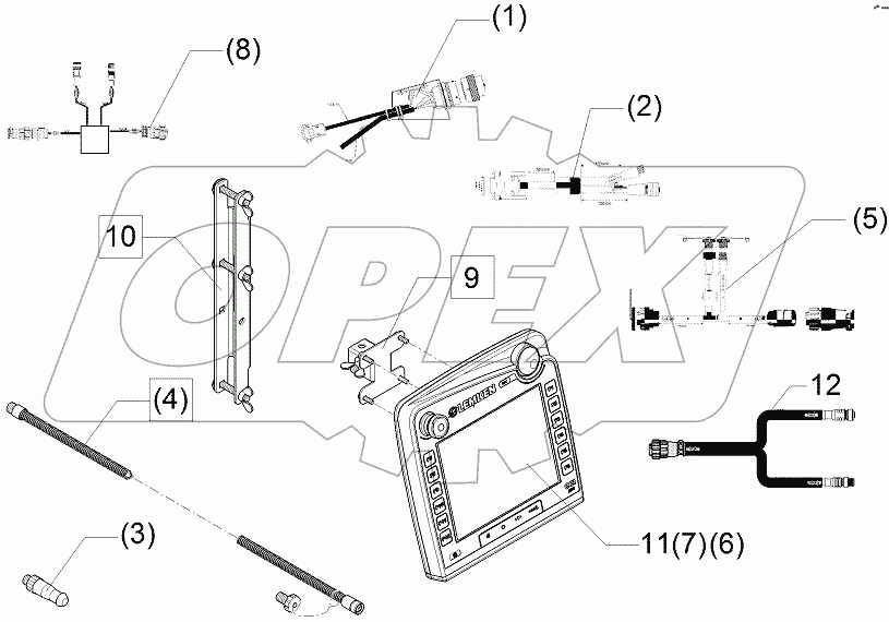  673 6210 Operation terminal