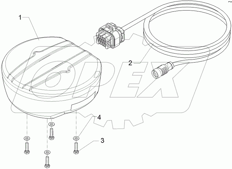  67310194 D-GPS receiver