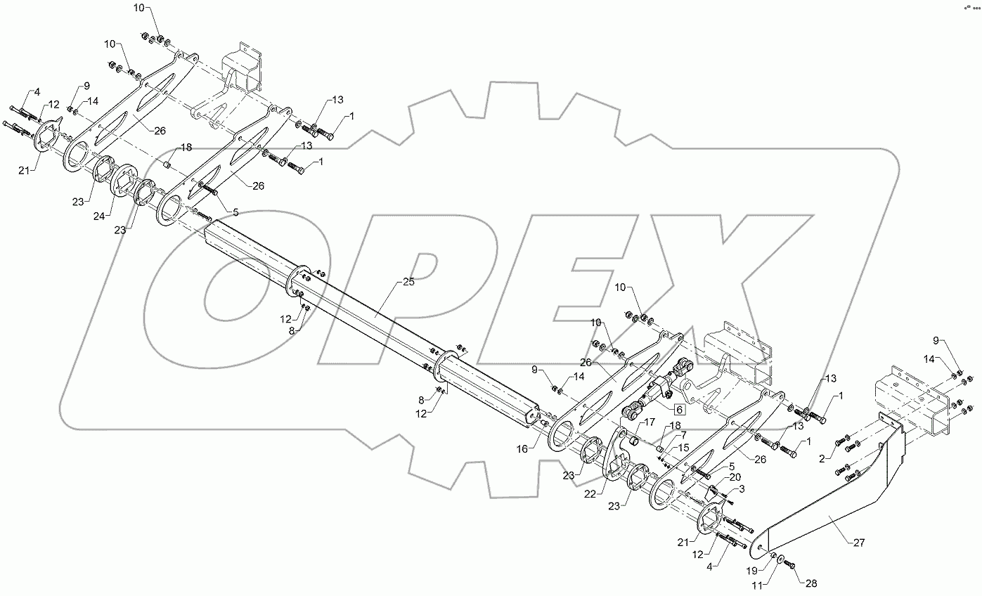  68310059 Coulter frame