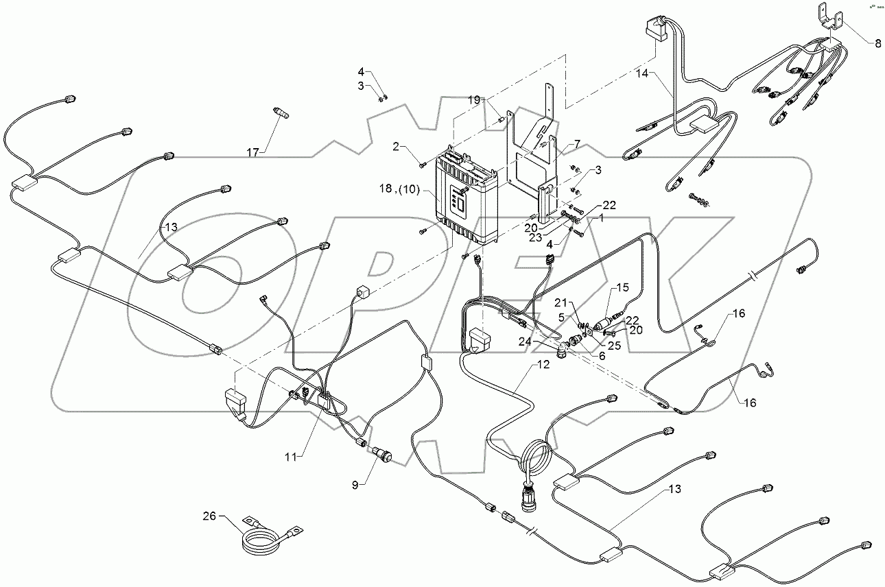  67310317 Electronic installation