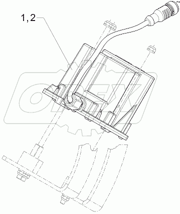  699 6721 Speed sensor