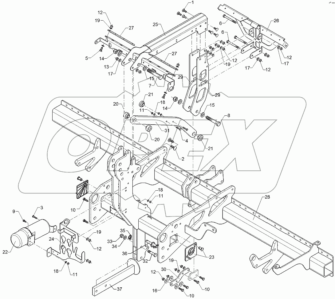  68310062 Basic frame