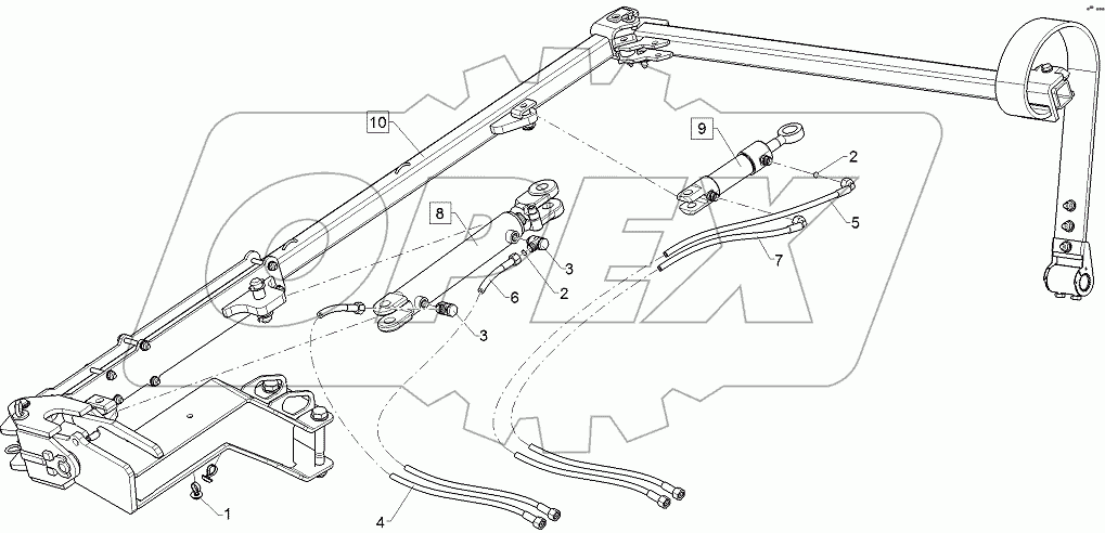  68310070 Track marker