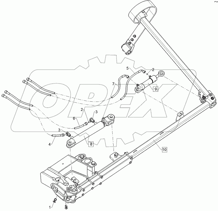  68310071 Track marker