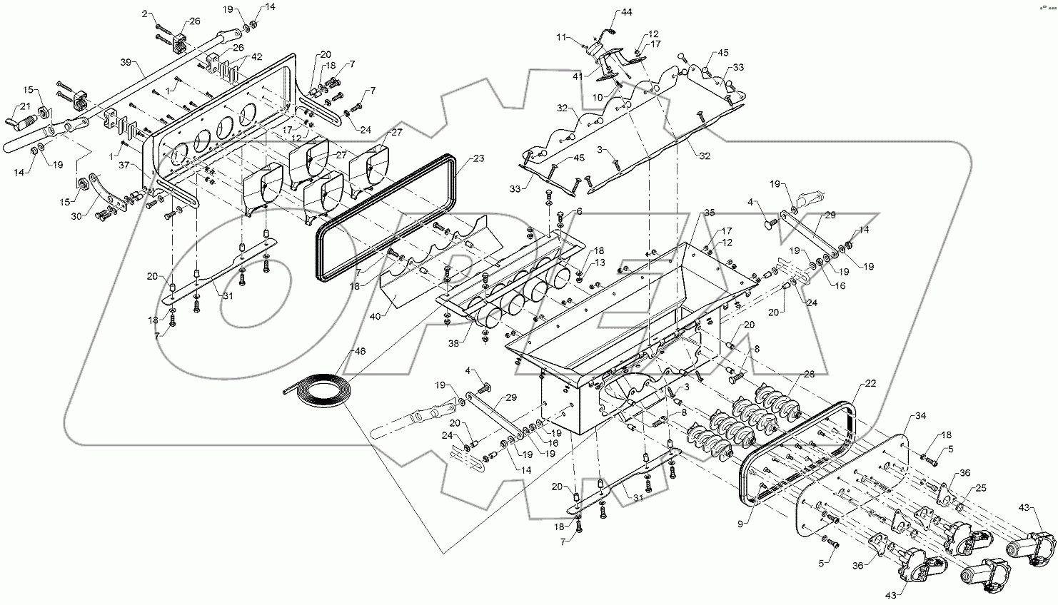  68310032 Pre-dosage lower part