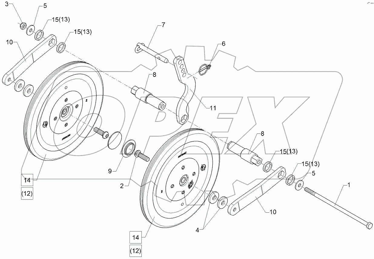  68310004 Catching roller unit