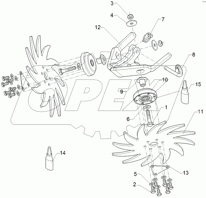  68310069 Roughing star