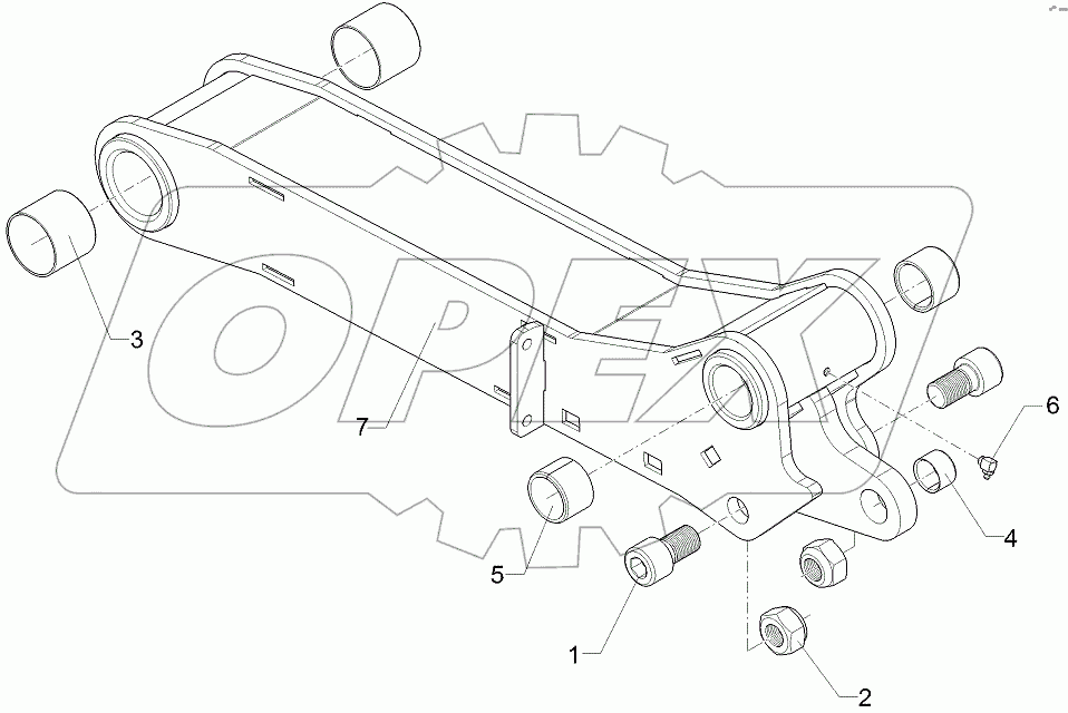  68310020 Lateral section