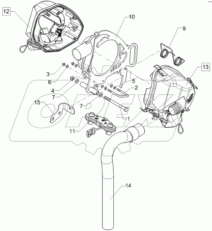  68310114 Thinning out device
