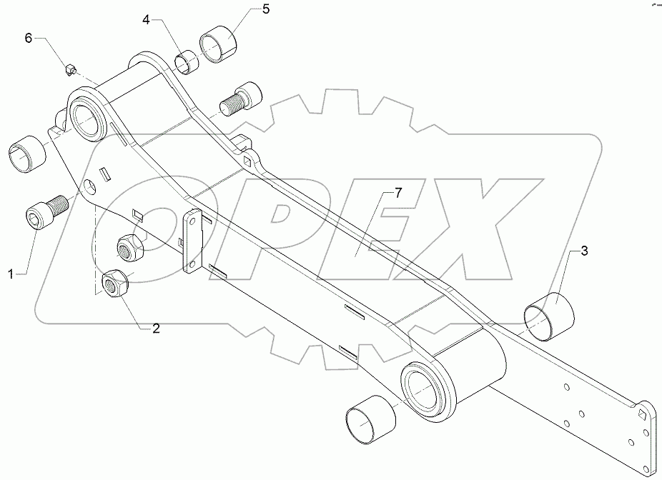  68310021 Lateral section