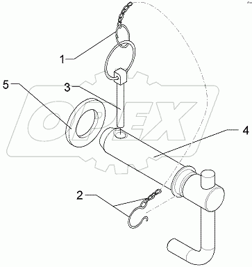  31310070 Top link pin