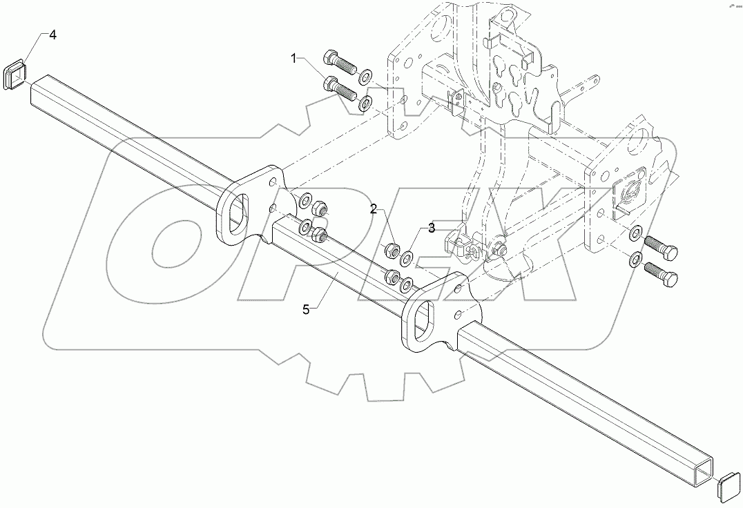  68310043 Lower link connection