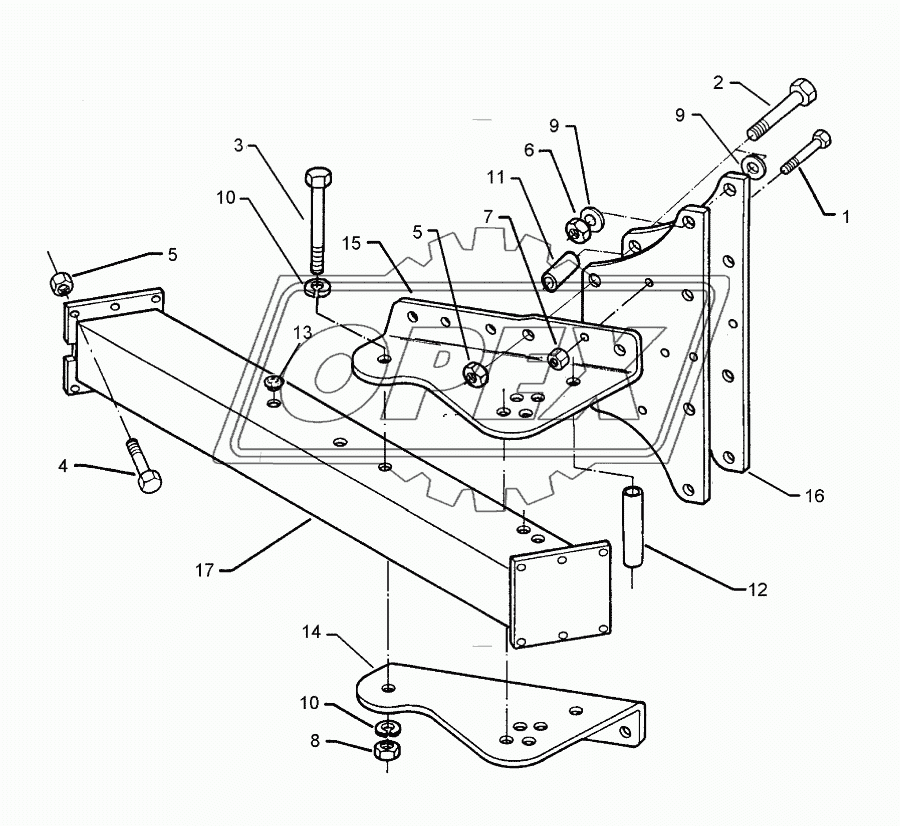 Frame extension E9-160-1000