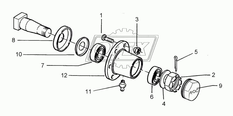 Bearing V60-6/160/205 D18