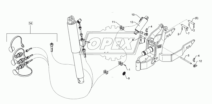 HY-assembly depth wheel 7-100 ED10