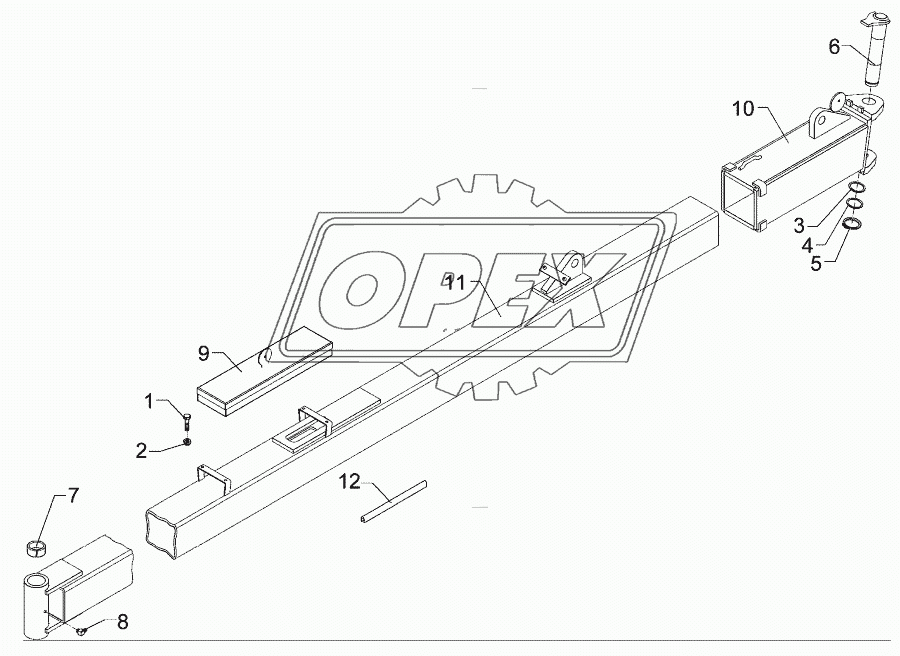 Stabilizer	6-100 AD10 140x2912