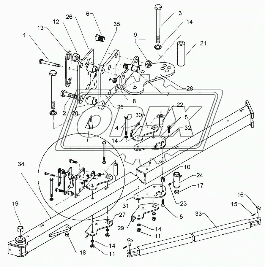 Basic frame EuroDiamant 10X 6-100