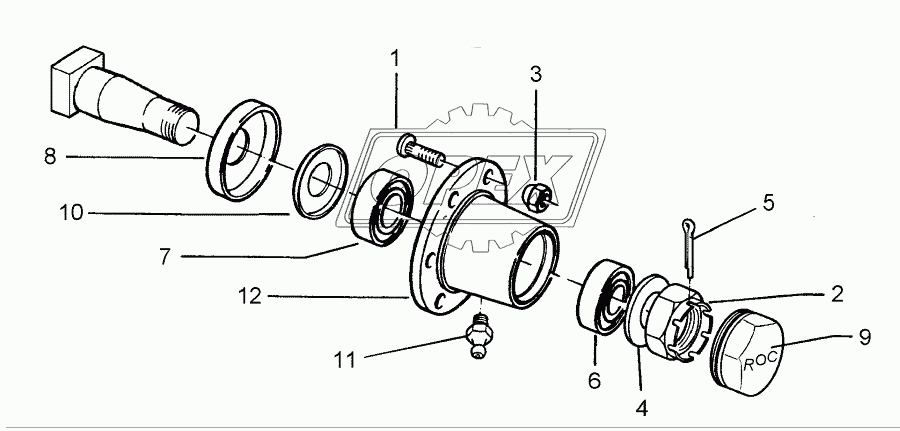 Bearing V60-6/160/205 D18