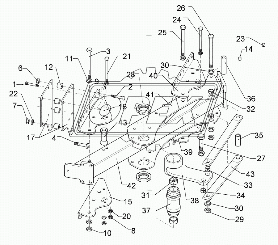 Basic frame EG 5-110-2-900