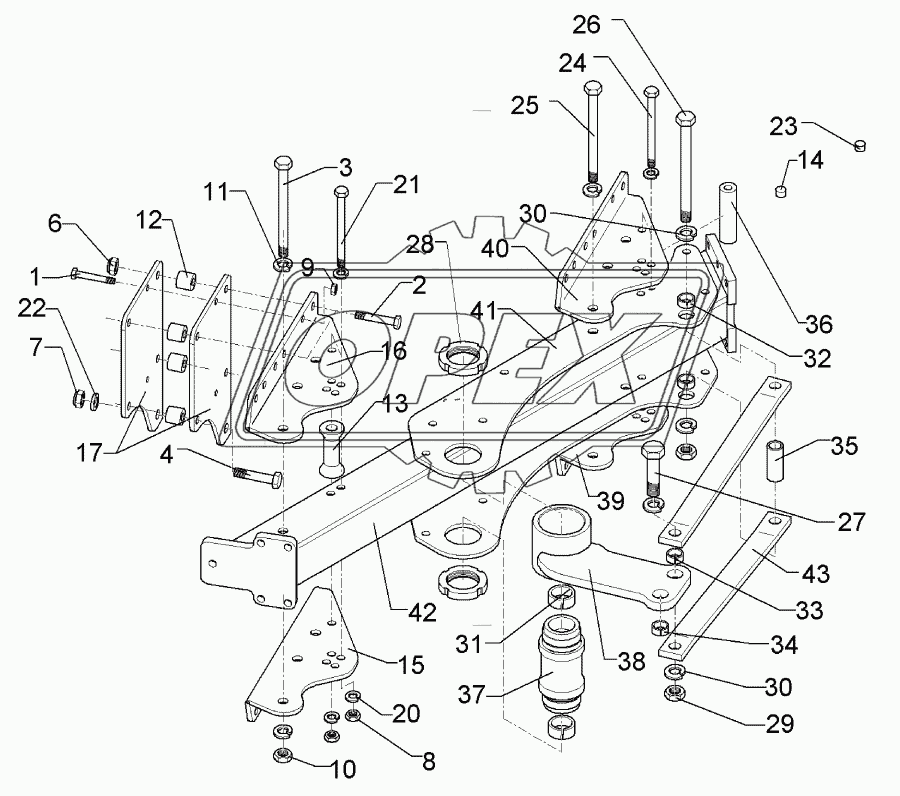 Basic frame EG 5-110-2-1000