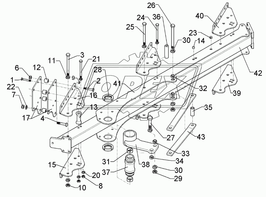 Basic frame EG 6-110-4-900