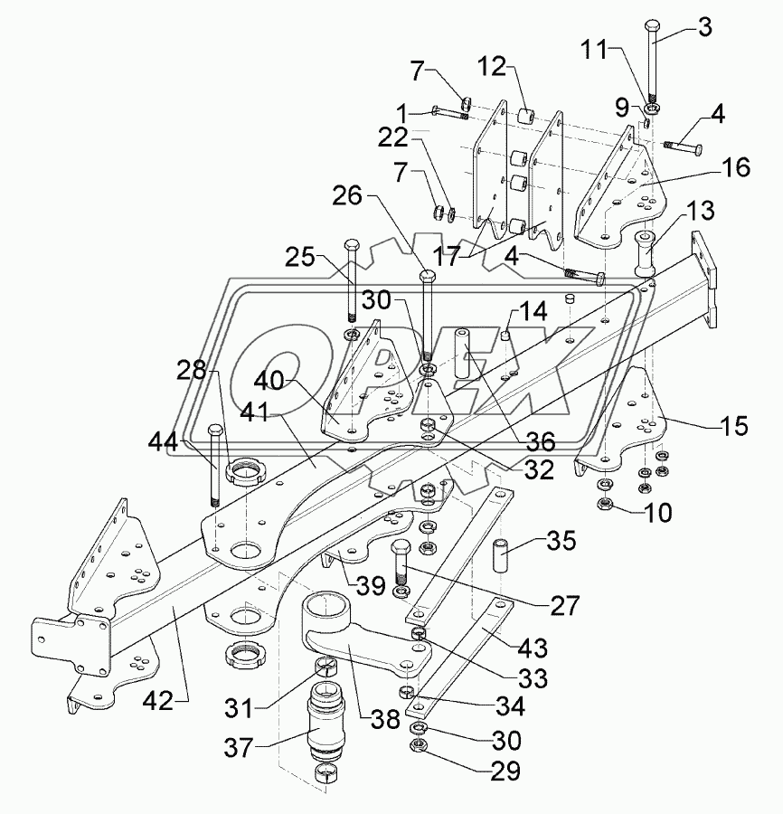 Basic frame EG 7-120-3-1000