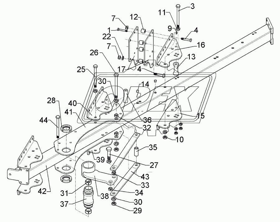 Basic frame EG 7-120-4-1000