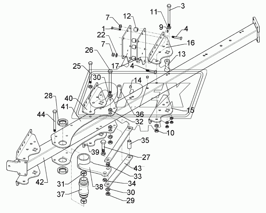 Basic frame E7-120-4-900