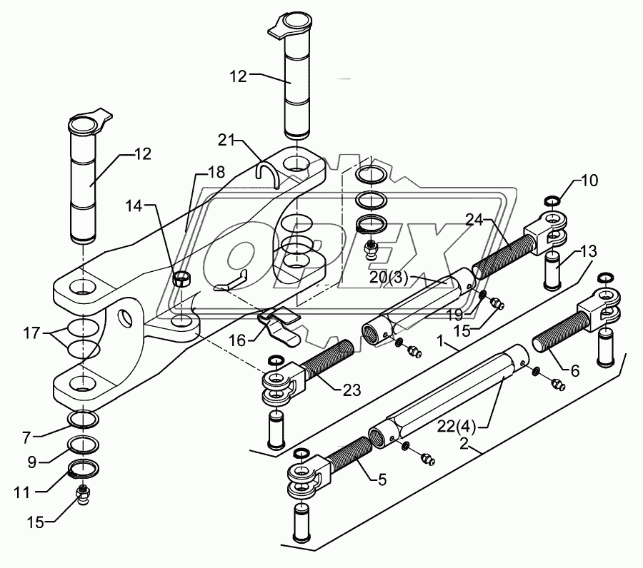 Adjustment centre V-50/600