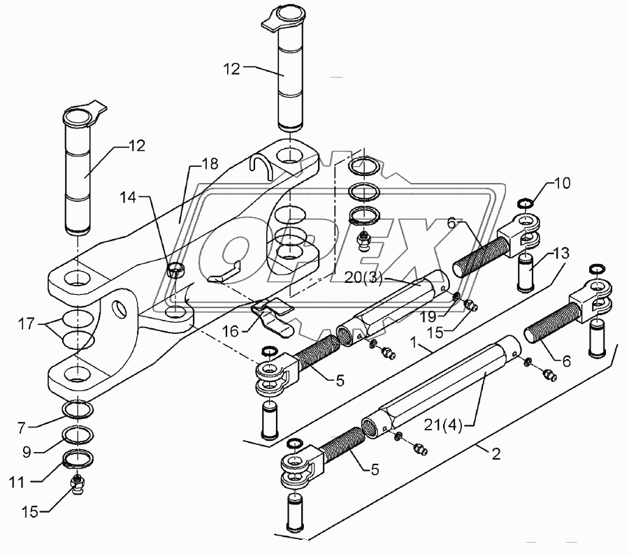 Adjustment centre E-45/550