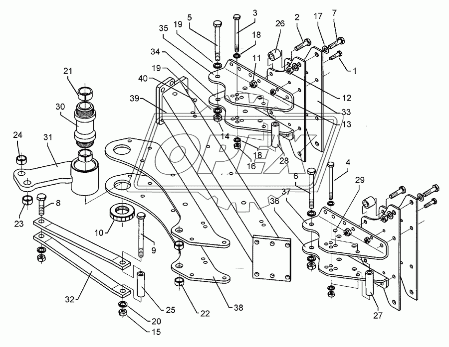 Basic frame E5-110-2-900