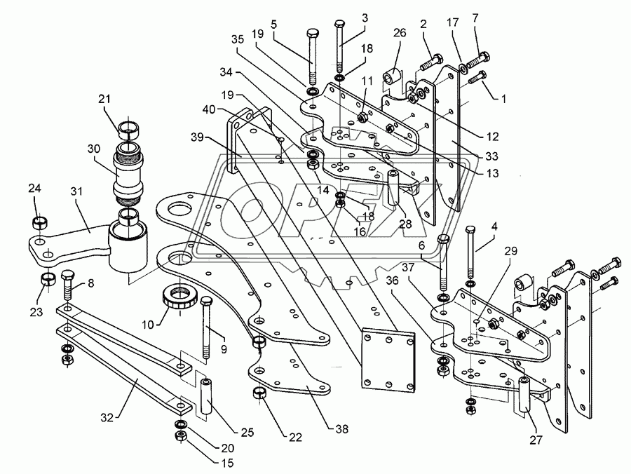 Basic frame E5-110-2-1000