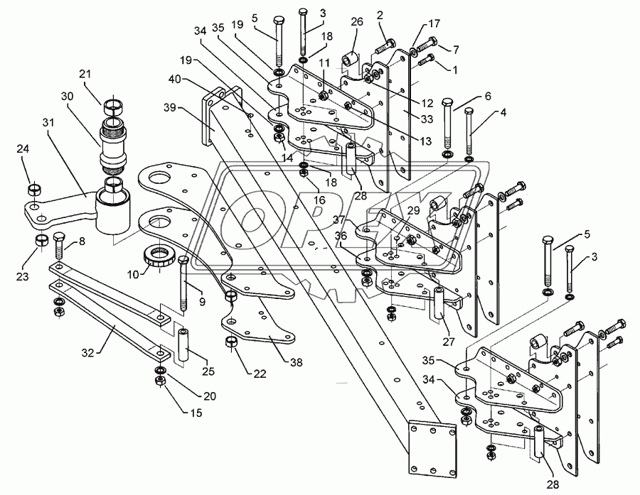 Basic frame E5-110-3-900