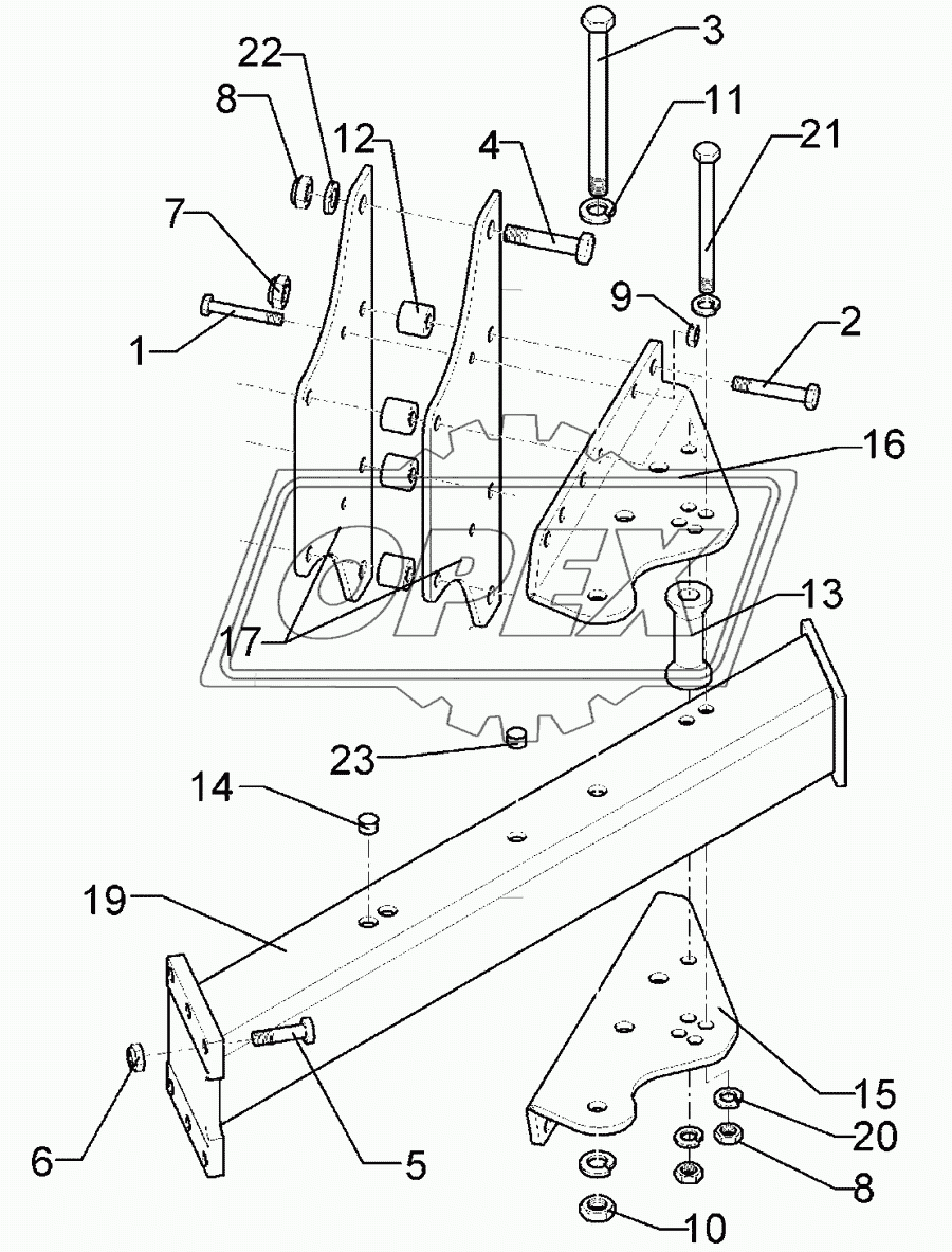 Frame extension E5/6-110-900